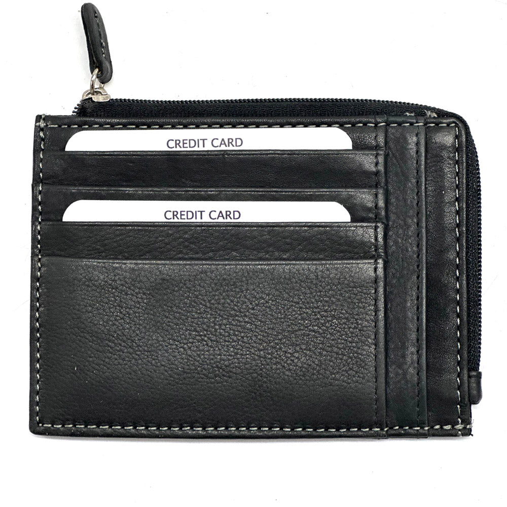 Swami Card Holder with Zip-4
