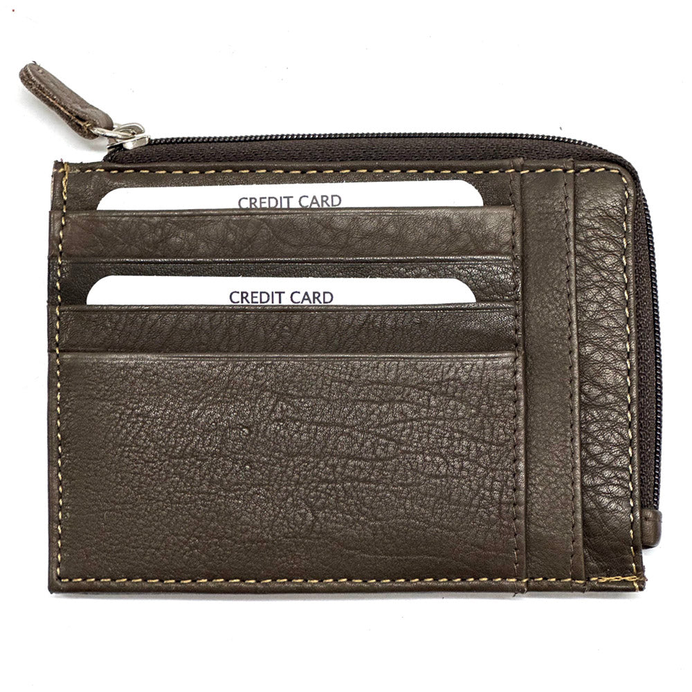 Swami Card Holder with Zip-6