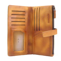 Wallet Agostino in vintage leather-17