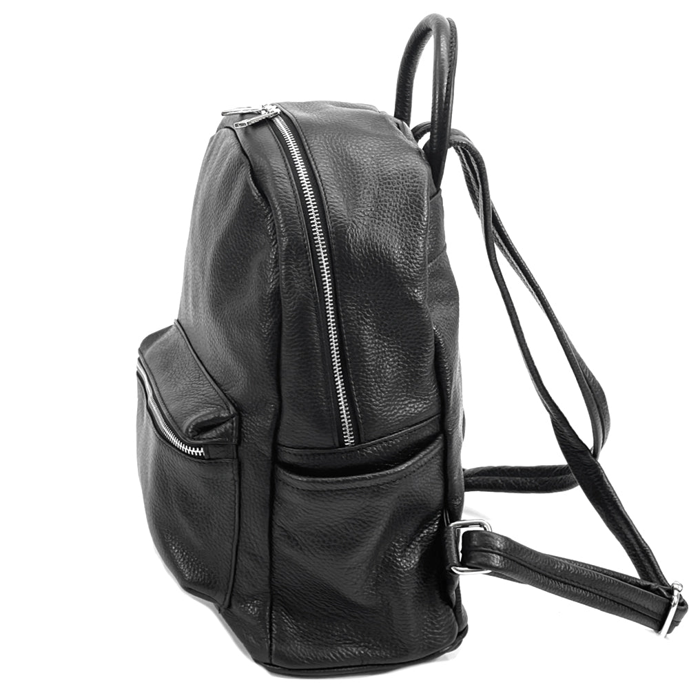 Santina leather Backpack-5
