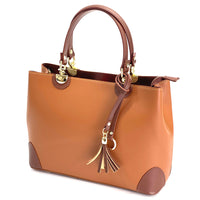 Irma leather Handbag-4
