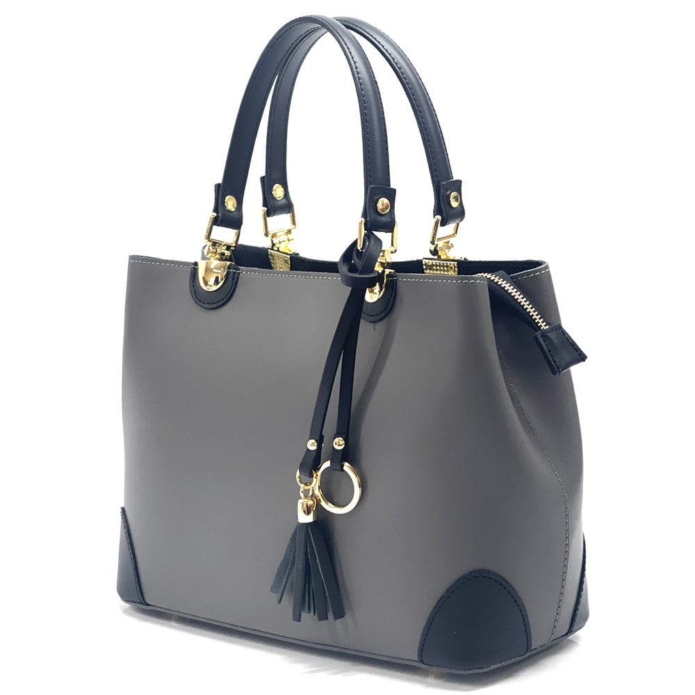 Irma leather Handbag-5