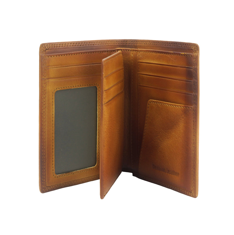 Wallet Alfio in vintage leather-14