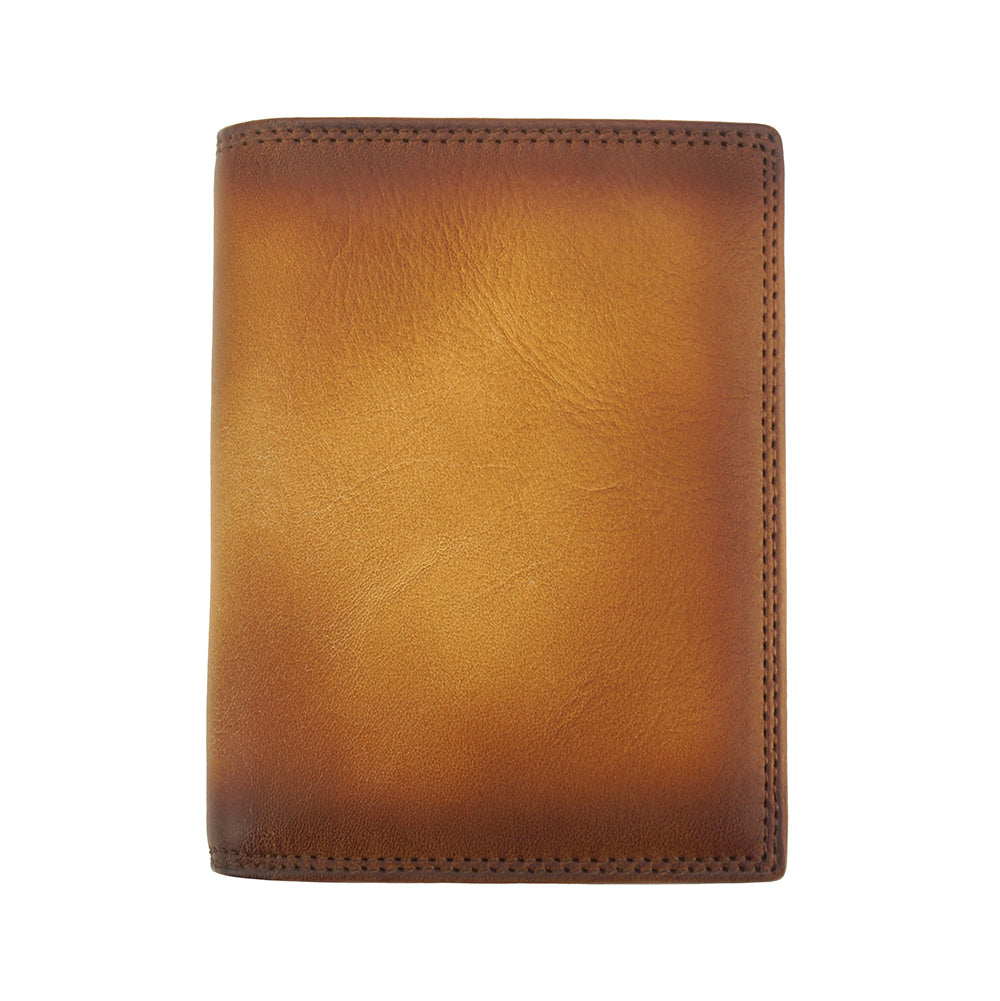 Wallet Alfio in vintage leather from Leather Italiano