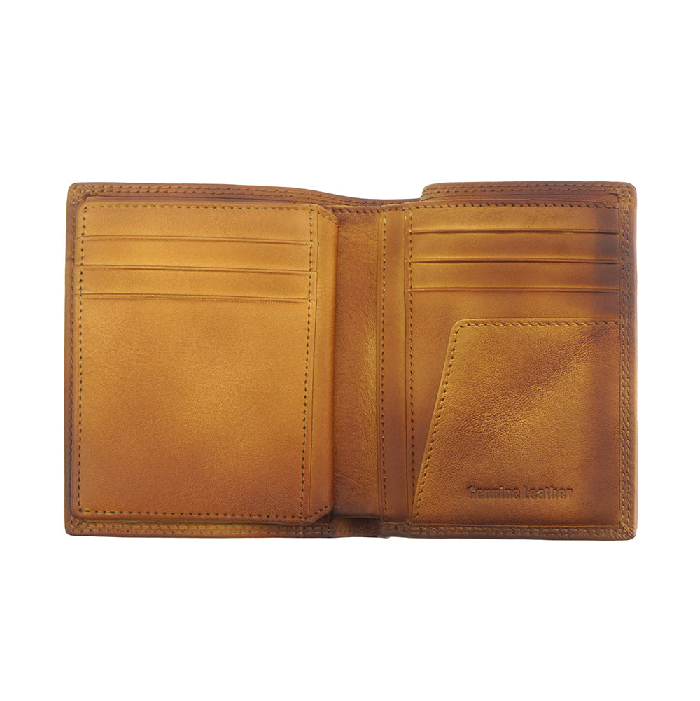 Wallet Alfio in vintage leather-2