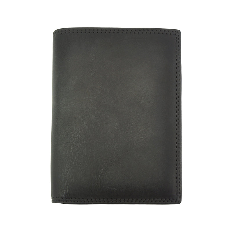 Wallet Alfio in vintage leather-9