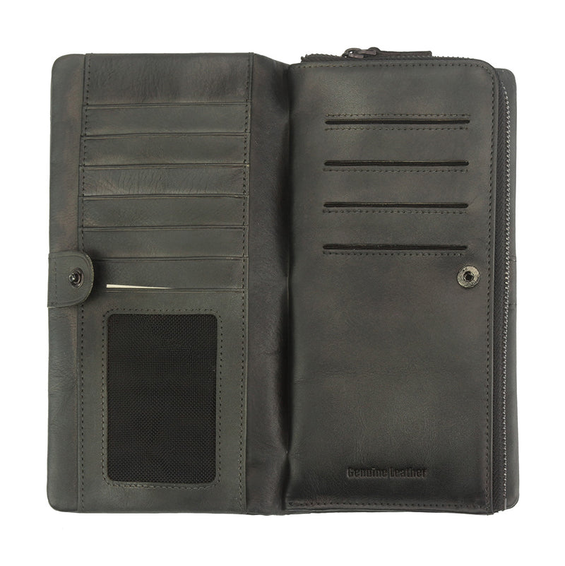Wallet Boris in vintage leather-4