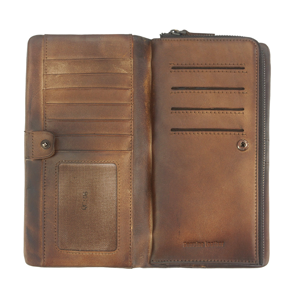 Wallet Boris in vintage leather-8