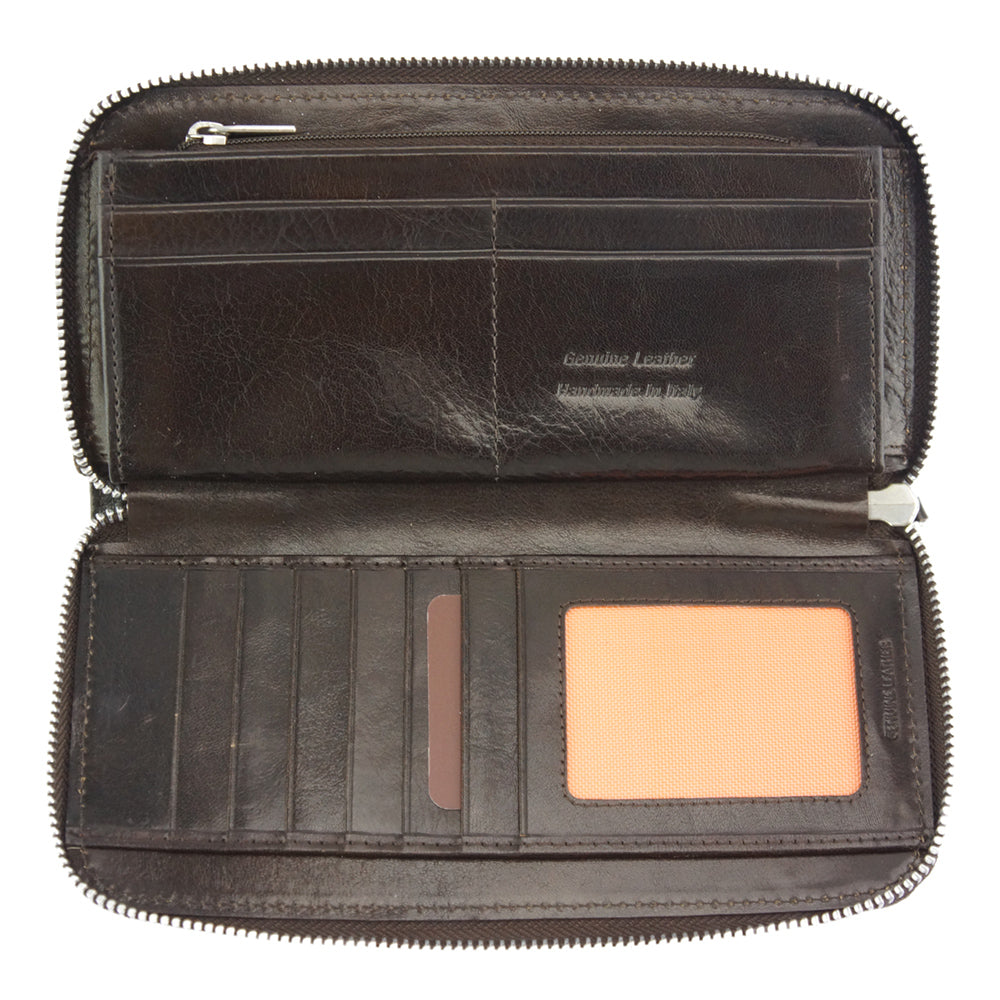 ZIPPY V Wallet in cow leather-9