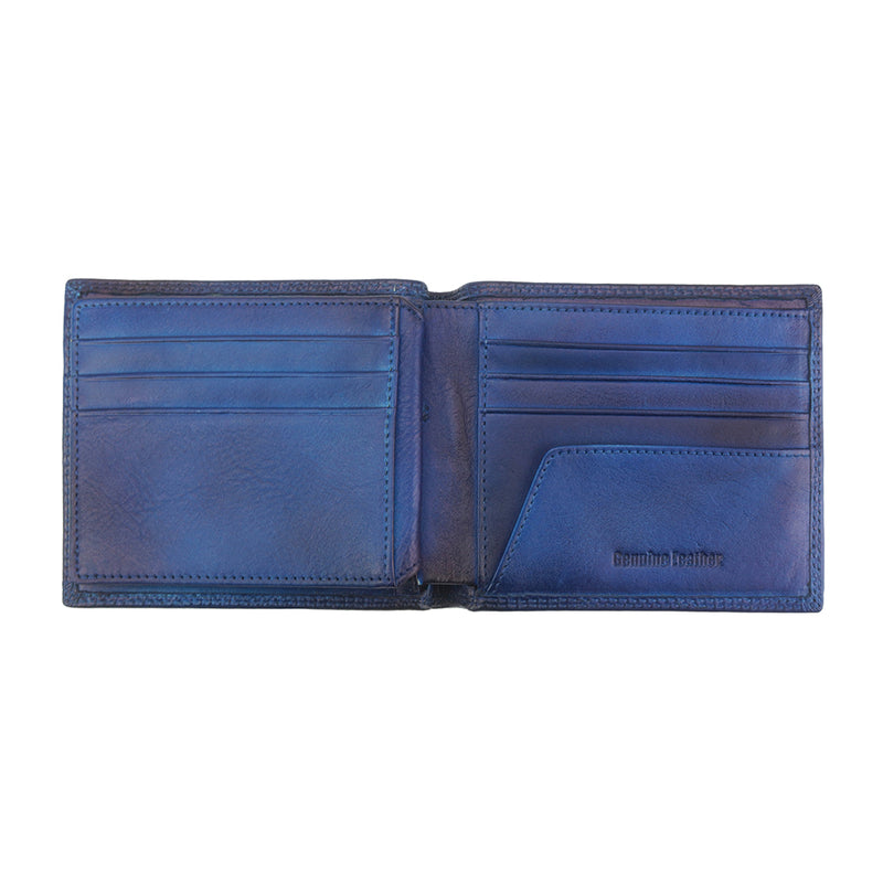 Wallet Multiple in vintage leather-7