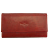 Fashion Forward Women's Red Italian Wallet in cow leather - Carlotta
