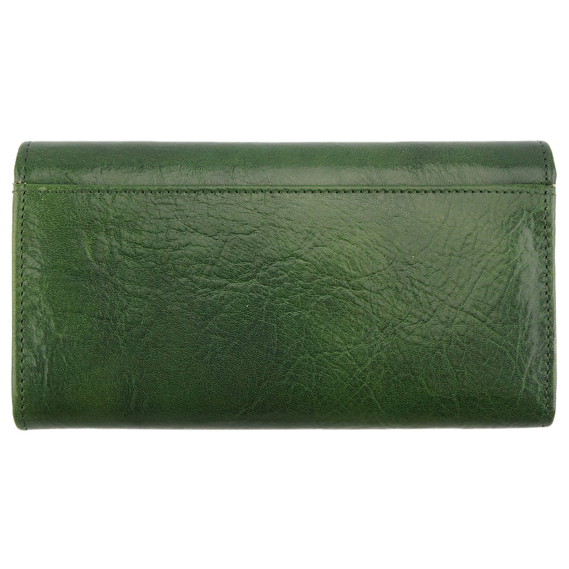 Back view of Stylish Carlotta Wallet in cow leather