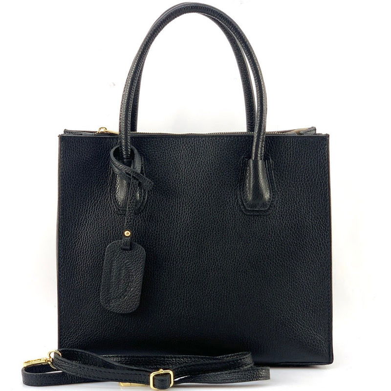 Corinna leather Tote bag-42