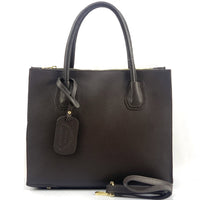 Corinna leather Tote bag-45