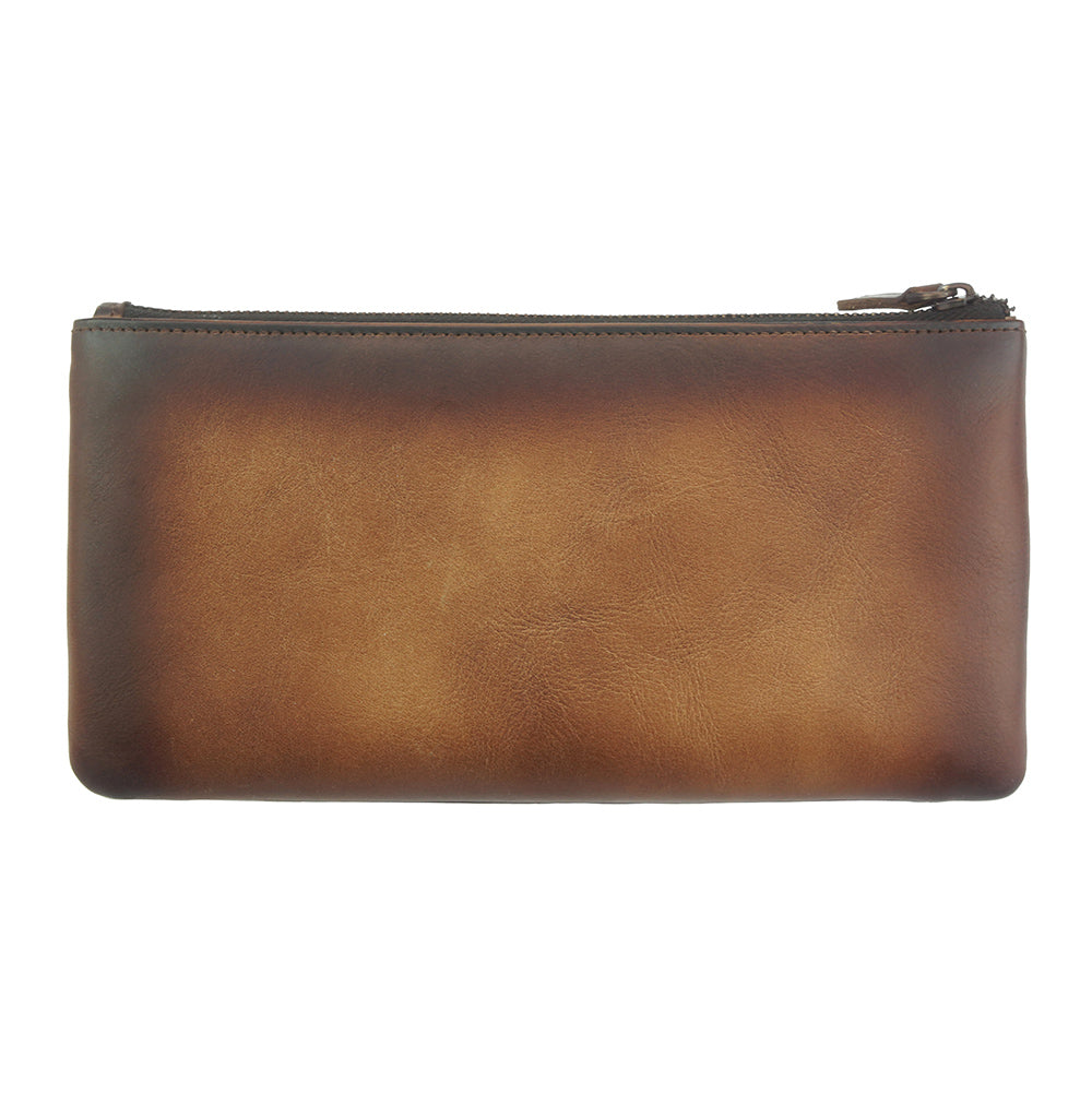 Wallet Adele in vintage leather-0