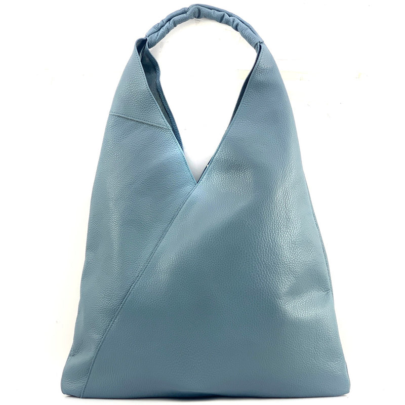 Vincenza leather Triangle bag-10
