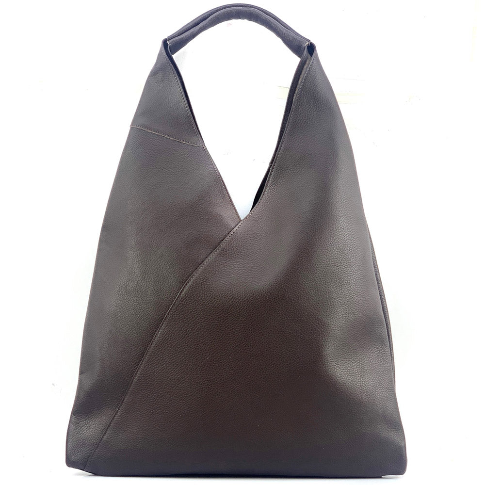Vincenza leather Triangle bag-13