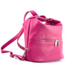 Bougainvillea leather backpack-2