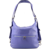 Bougainvillea leather backpack-36