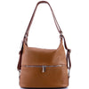 Bougainvillea leather backpack-26