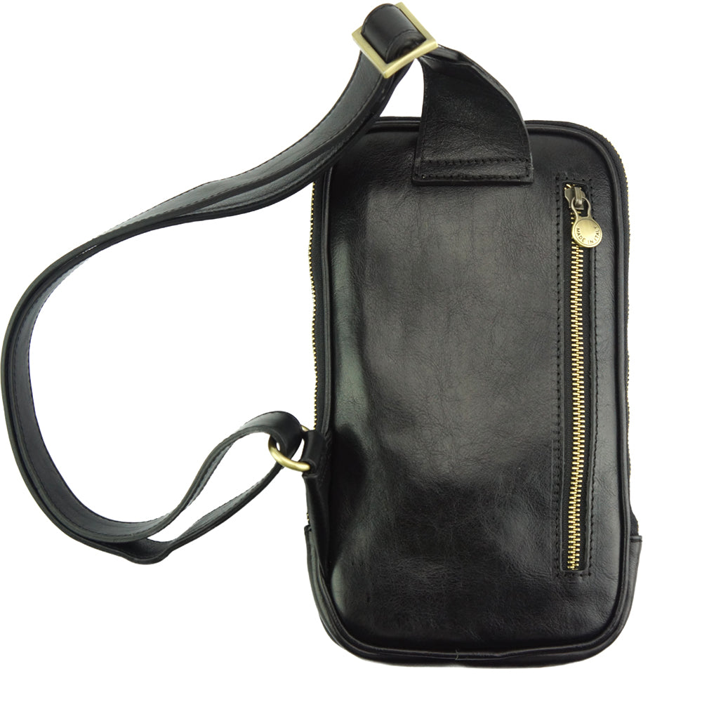 Harvey Women's Black Leather sling bag