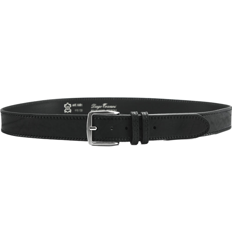 Women's cassidy leather belt in black