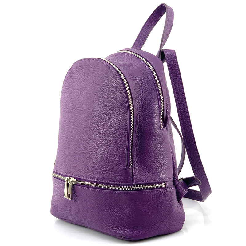 Lorella leather backpack-9