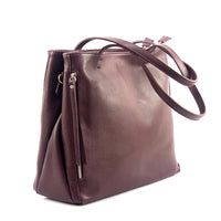 Ludovica leather shoulder bag-1