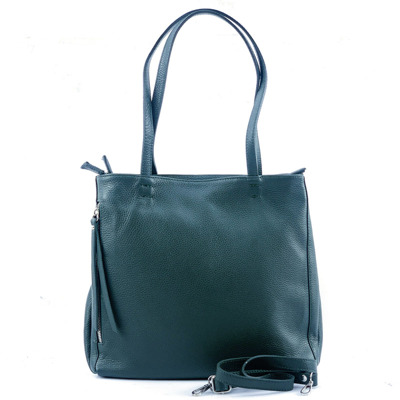 Ludovica leather shoulder bag-8