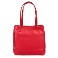 Ludovica leather shoulder bag-13