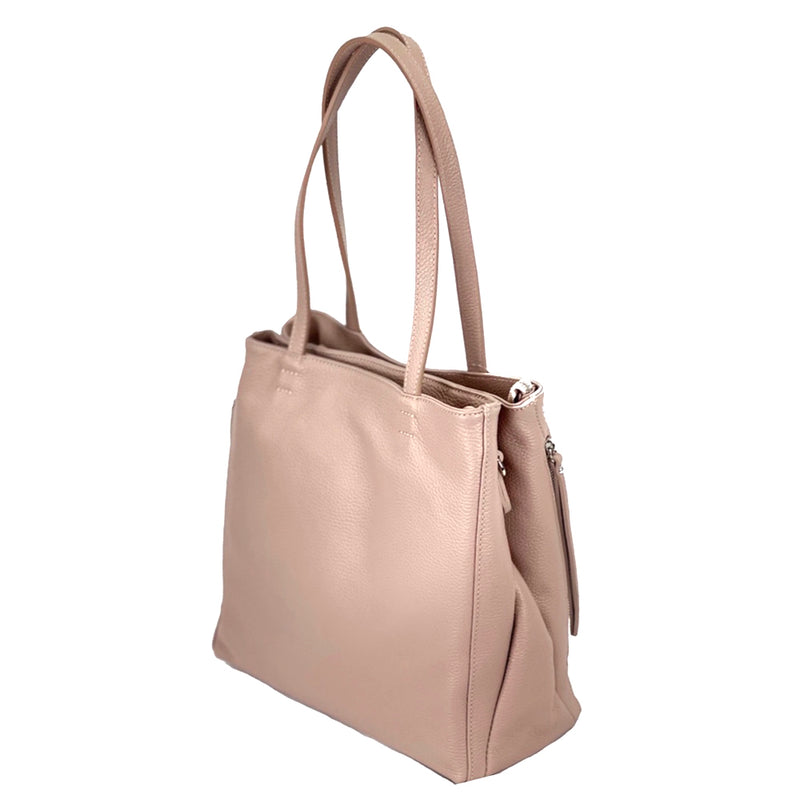 Ludovica leather shoulder bag-4