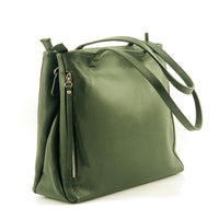 Ludovica leather shoulder bag-7