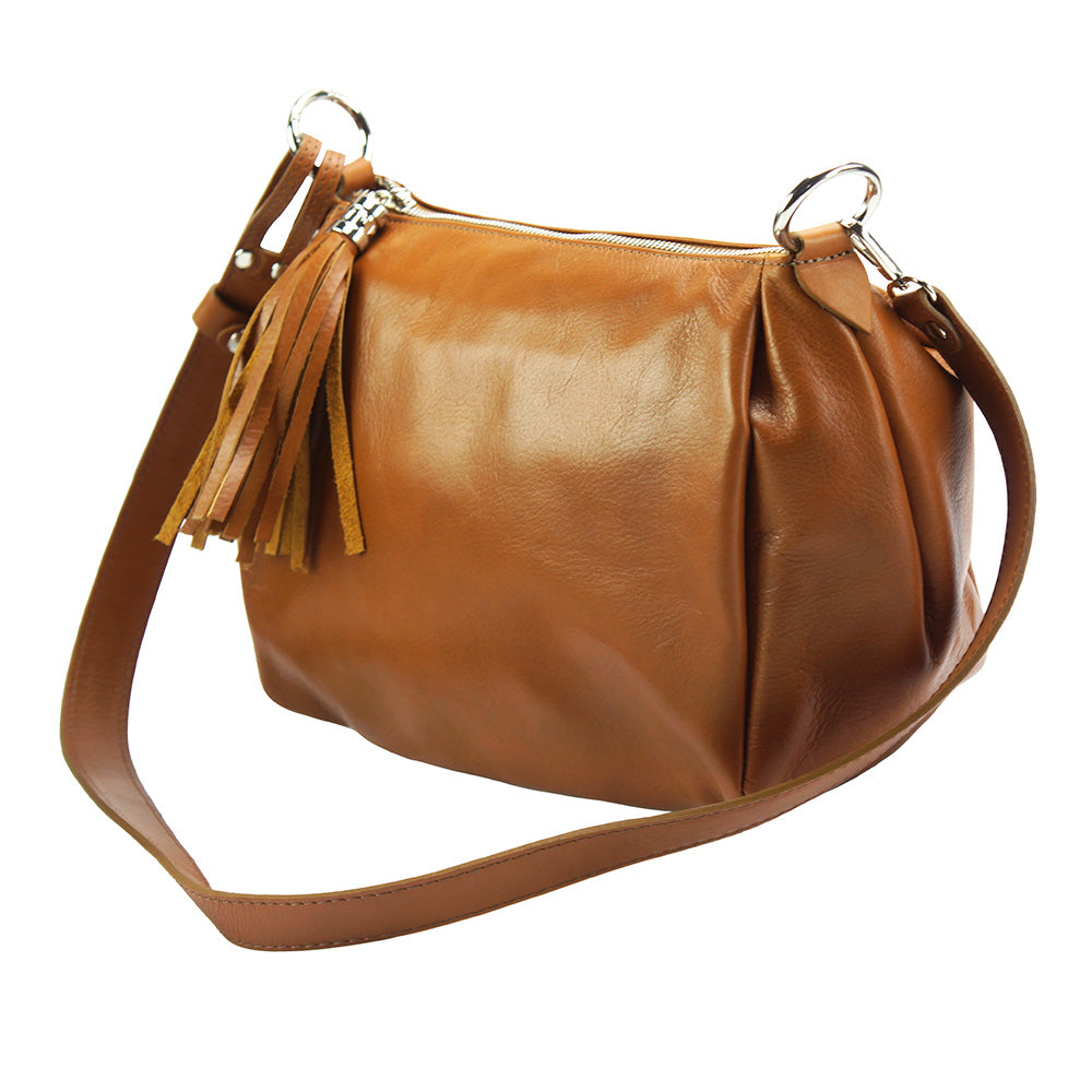 Luisa leather shoulder bag-6