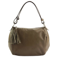 Luisa leather shoulder bag-8