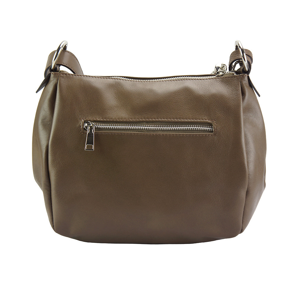 Luisa leather shoulder bag-1