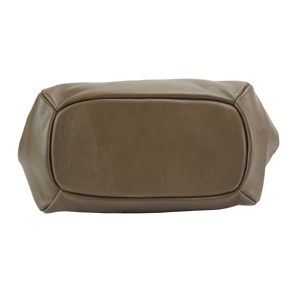 Leather shoulder bag - Stock-2