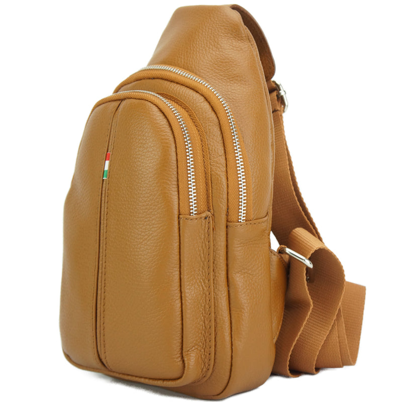 Nissim Leather Single backpack-4