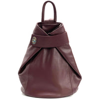 Springs leather Backpack-3