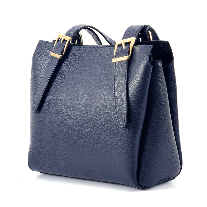 Alyssa leather shopping bag-8