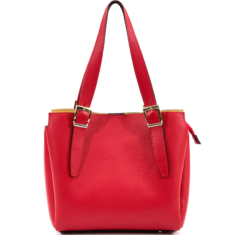 Alyssa leather shopping bag-15