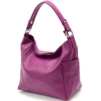 Betta leather shoulder bag-4
