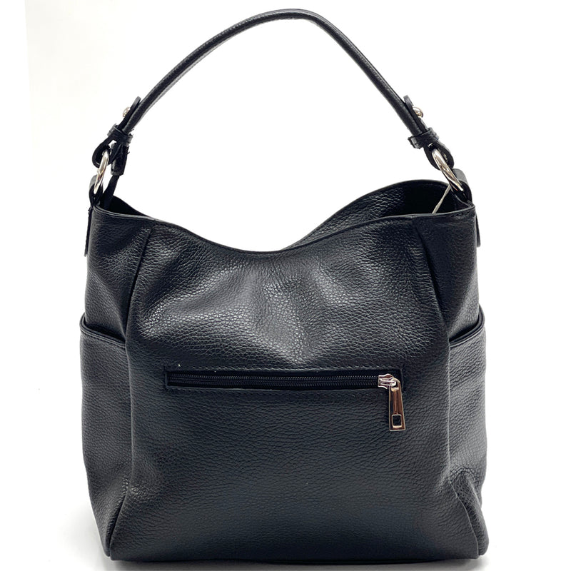 Betta leather shoulder bag-2