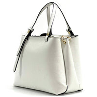 Katrine leather Handbag in white