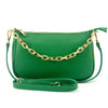 Little Green bag with gold chain
