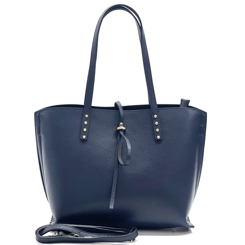 Belinda leather shopping bag-2