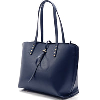 Belinda leather shopping bag-3