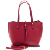 Belinda leather shopping bag-12
