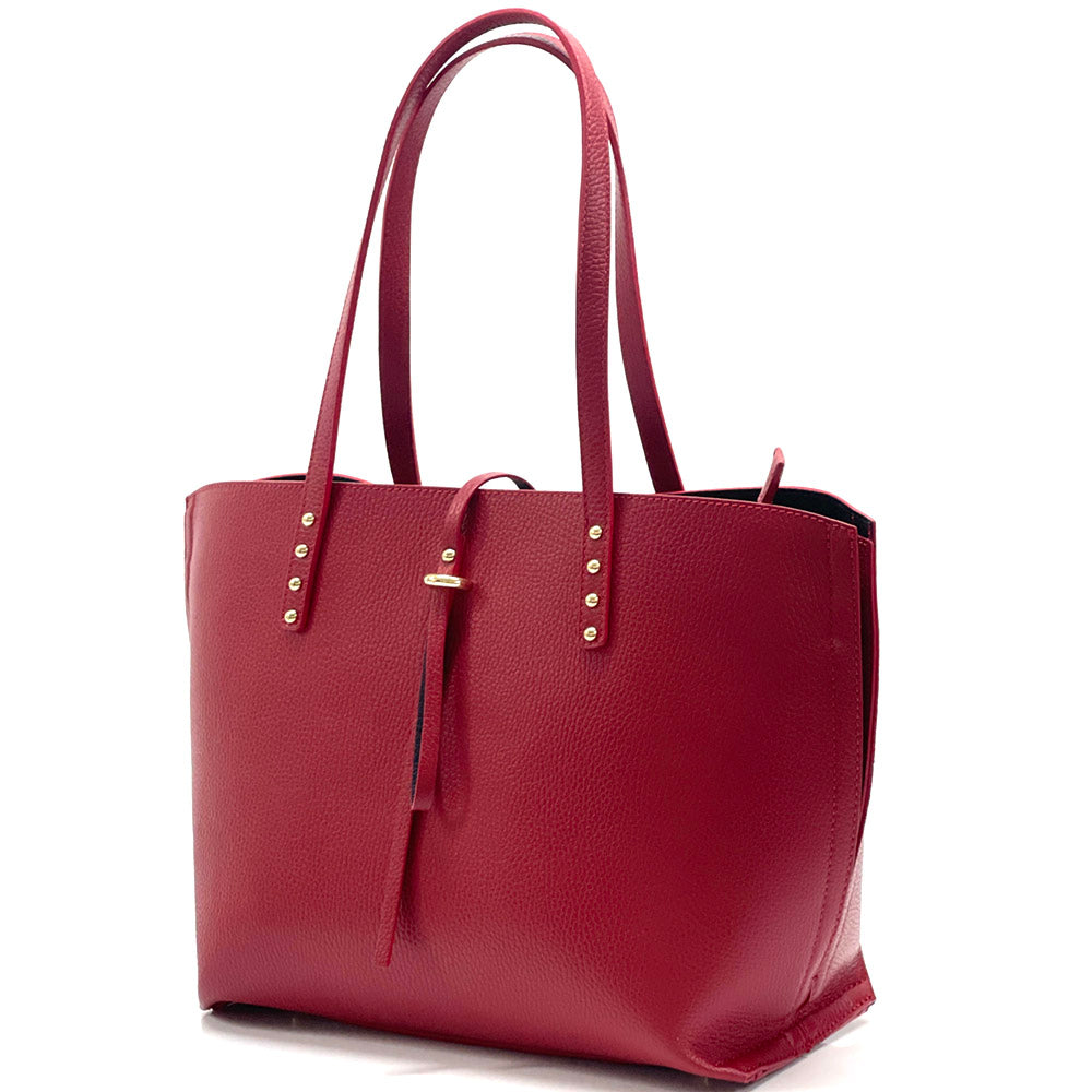 Belinda leather shopping bag-13