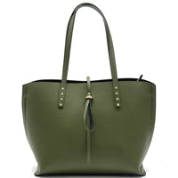Belinda leather shopping bag-25