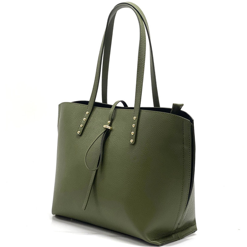 Belinda leather shopping bag-15